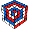 5x5 Algorithm Pattern 4 Cube in a Cube