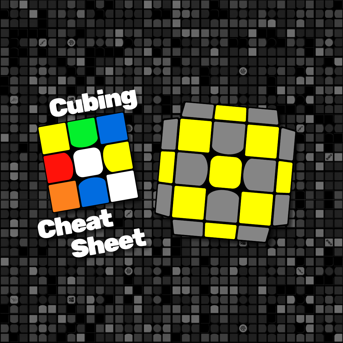 2loll 2 Look Oll Algorithms 3x3 Cfop Dan S Cubing Cheat Sheet App